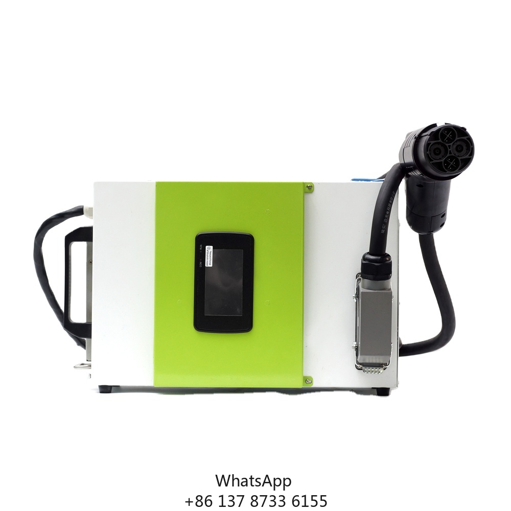 Portable Dc Fast Charger 20Kw Ccs2 - Estação de Carregamento Portátil e Móvel