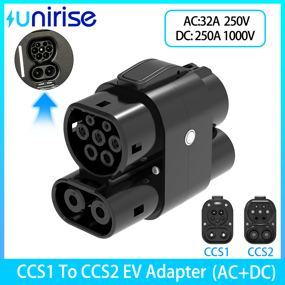Adaptador EV CCS1 para CCS2 AC - Ccs2 To Ccs1 Fast Charge Adapter 250Kw avaliação e preço