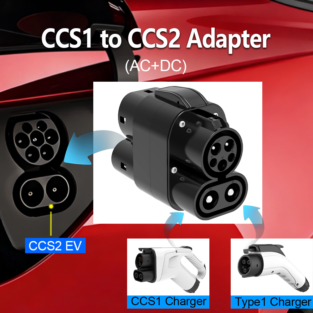 Adaptador EV CCS1 para CCS2 AC - Ccs2 To Ccs1 Fast Charge Adapter 250Kw avaliação e preço