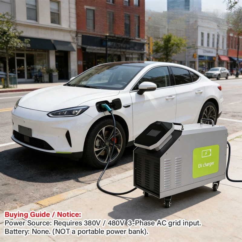 Estação de Carregamento Portát - Portable Dc Fast Charger 20Kw Ccs2 avaliação e preço